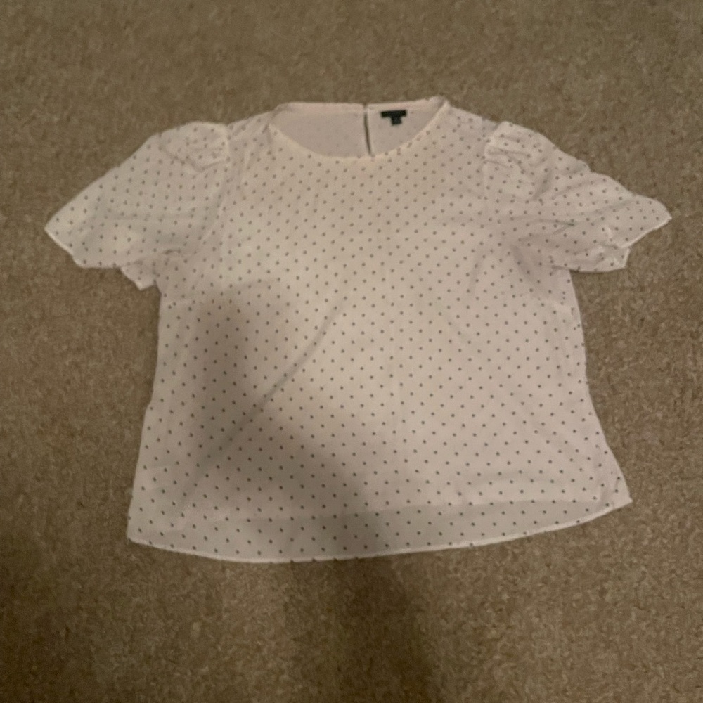 Ann Taylor polka dot top